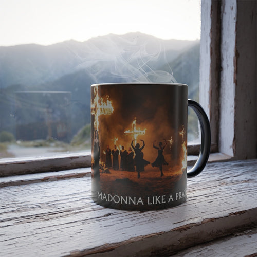 Madonna Like A Prayer Heat Reactive Mug